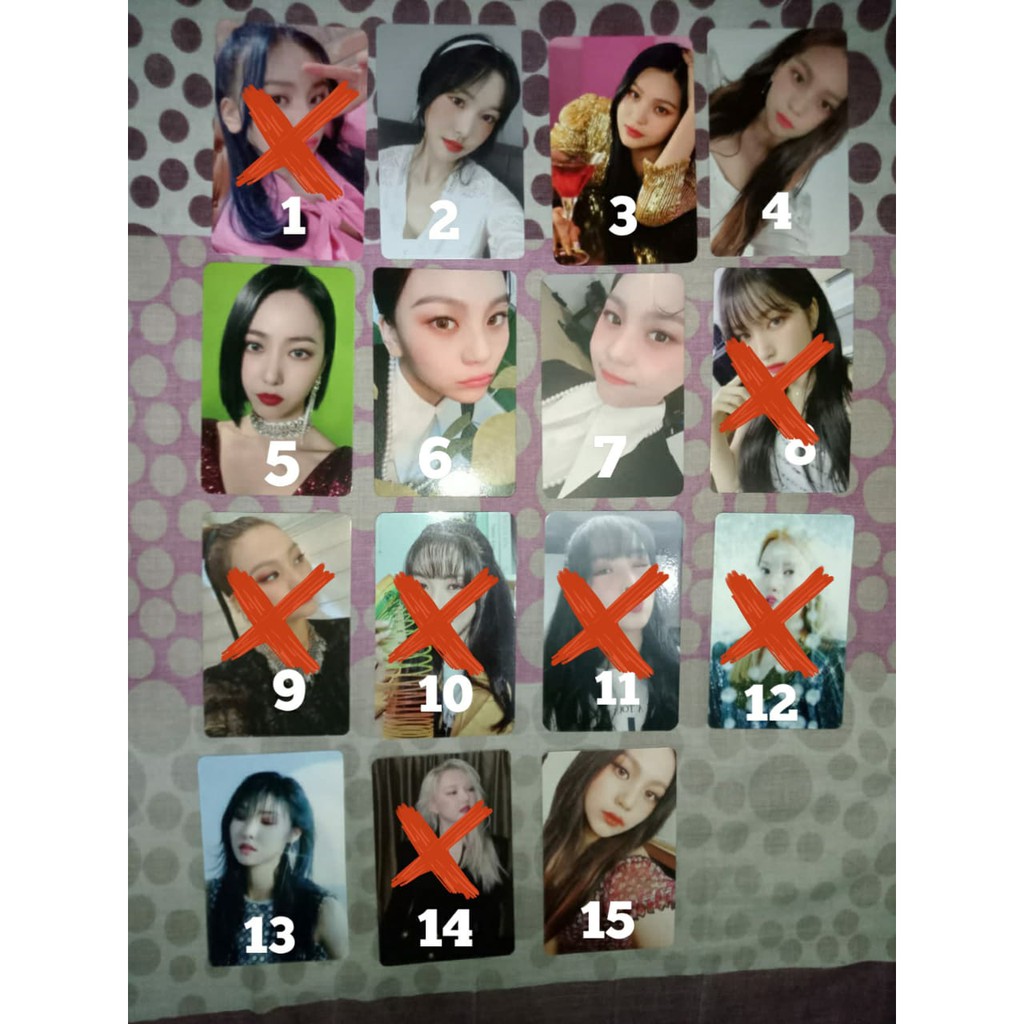 PHOTOCARD GFRIEND SINB UMJI WALPURGIS NIGHT SOTS BUDDY MEMBERSHIP