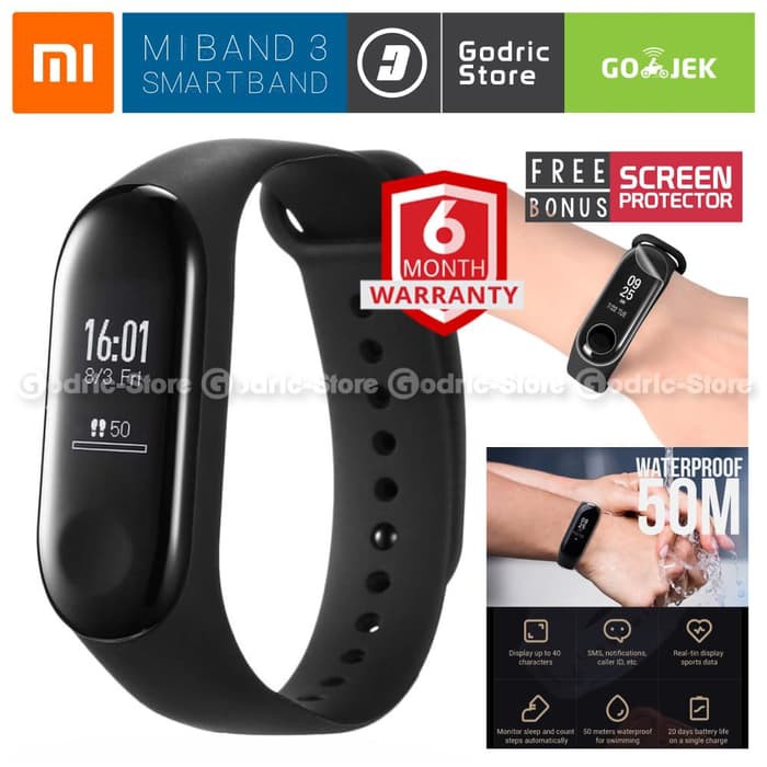 GOD0193 Xiaomi MI BAND 3 Smartwatch Original Smart Bracelet Mi Band 3 MiBand3