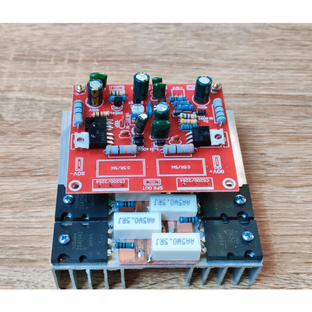 DRIVER SOCL 504 &amp; 2 SET TRANSISTOR FINAL TOSHIBA