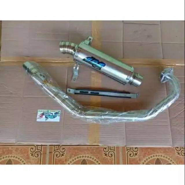 KNALPOT DOS BULAT KNALPOT DOS GSX SONIC CB150R CBR150R VIXION SATRIA FU MX KING MX VERZA BYSON DLL