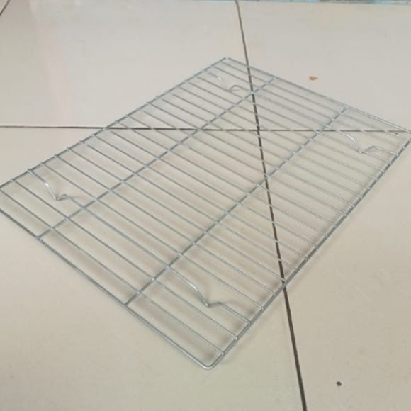 COOLING RAK DAN NAPAN KUKER UKURAN 40 X 30 X 2CM / TEMPAT PENDINGIN KUE / TEMPAT PENYIMPANAN KUE