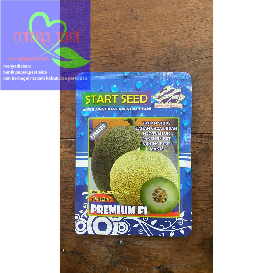 Benih Melon Hibrida PRATIWI PREMIUM F1 isi 750biji dari START SEED
