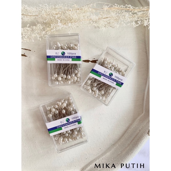 [ PER PACK ISI 100 PCS ] JARUM PENTUL / PENITI HIJAB