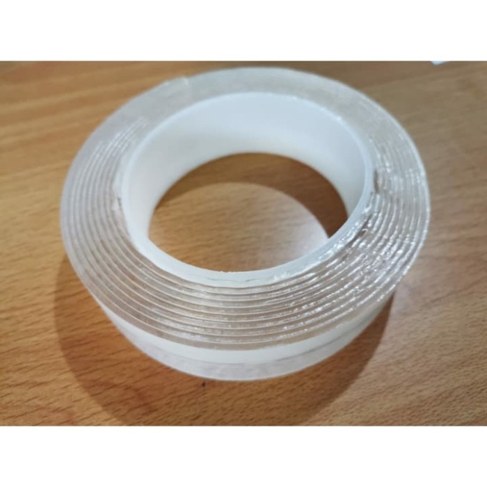 

Mudah Lakban Double Tape Doubletape Foam Busa Tebal Ivy Grip Tape Soligen Gilaa!!!