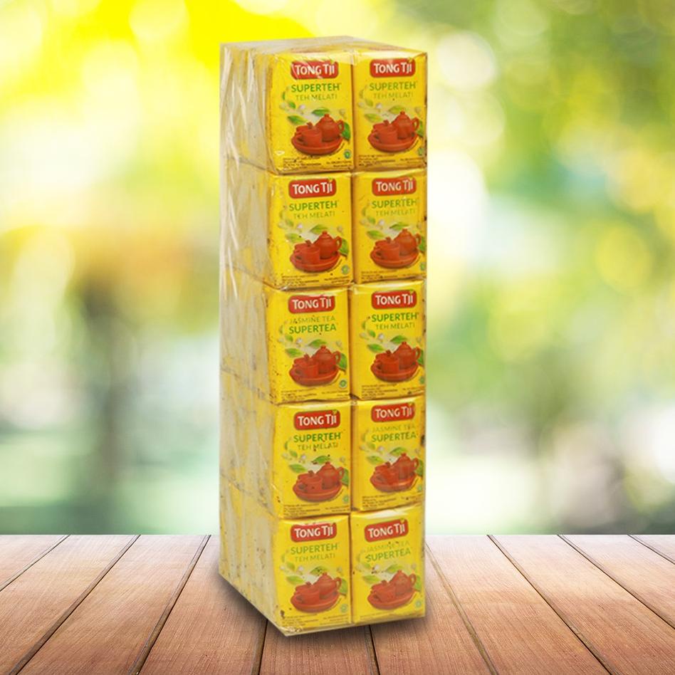 

↷ Tong Tji Super Jasmine Tea 10 gram, Teh Seduh (harga per slop) ㅐ