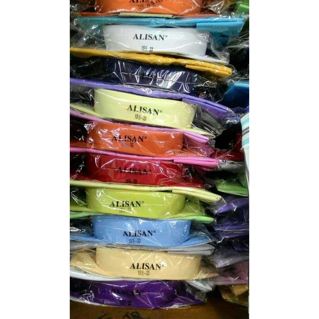 Kemeja Pria Alisan Panjang Size 14.5 - 16 Reguler ( Cek Katalog Warna) - Hitam, Xl Best Quality