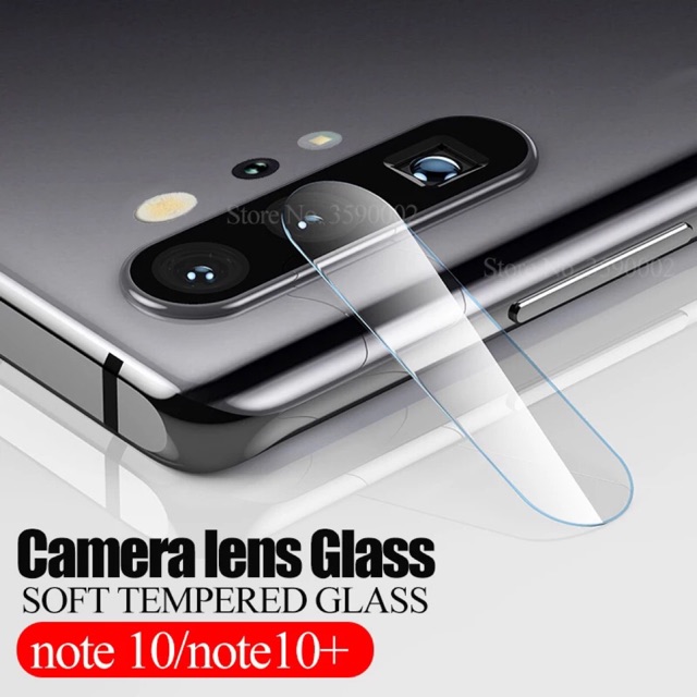 Samsung Note 10 Note 10 Plus Soft Tempered Glass Camera Samsung Note 10 Note 10 Plus Isi 1 Pcs