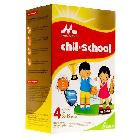 

[COD] Morinaga Chil School 4 Cokelat 800gr - Susu Pertumbuhan Tahap 4 (3-12 Tahun)