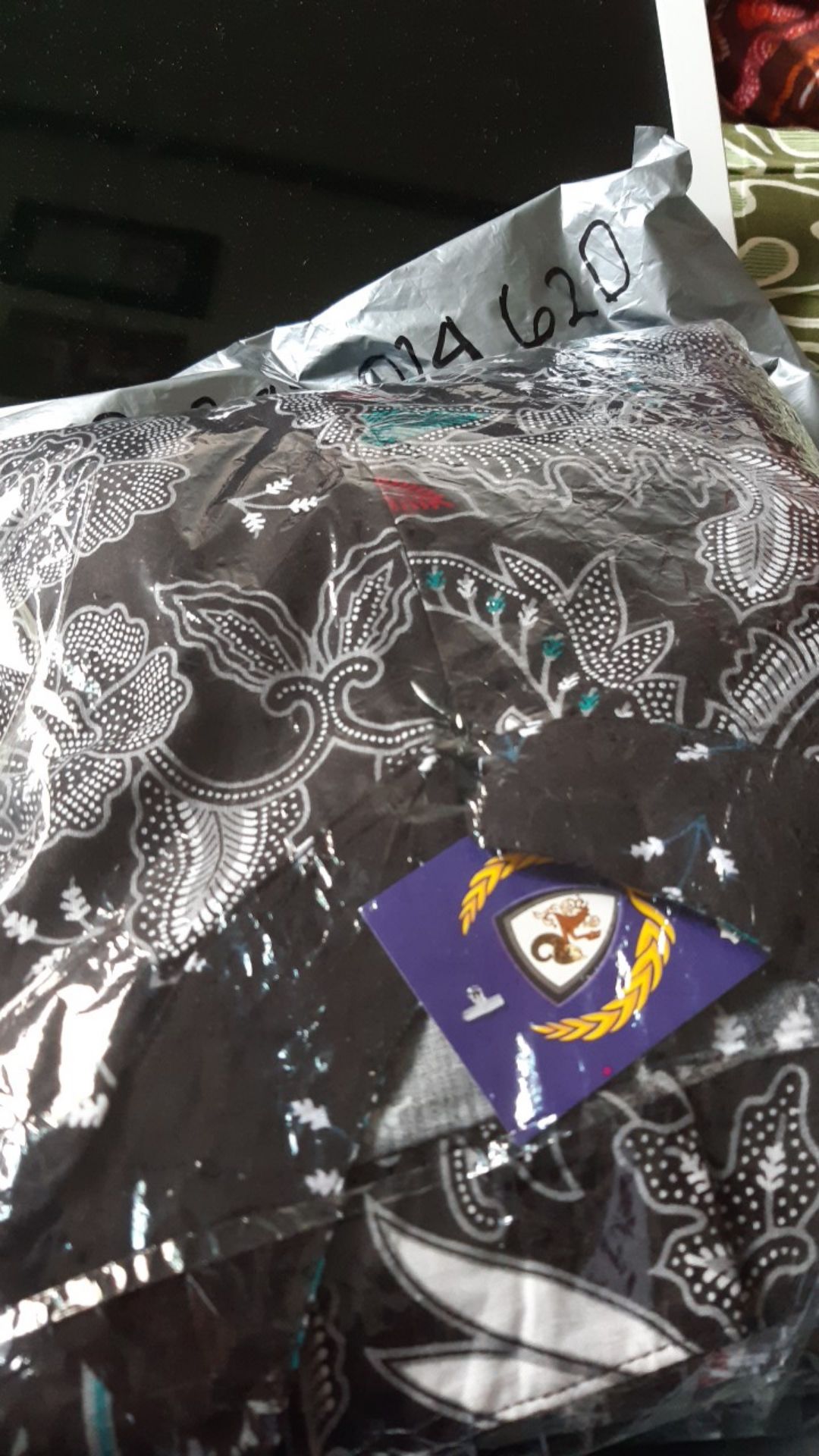 Cod Gamis Batik Wanita Atasan Wanita Baju Batik Moderen Dress Terlaris Seragam Keluarga Murah