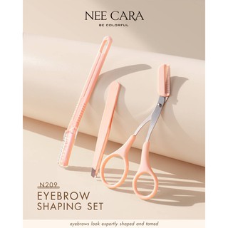 TERMURAH BISA COD Nee Cara Eyebrow Shaping Set 3 pcs N209 BEST SELLER PRODUCT ORIGINAL