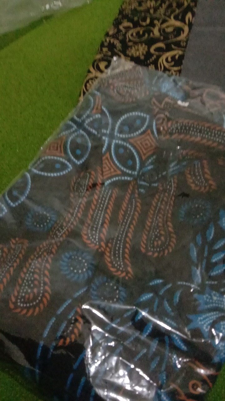 Bswart Batik Hrb026 Kenongo Hem Pendek Padi Pekalongan M L Xl Batik Pria Murah Modern Grosir