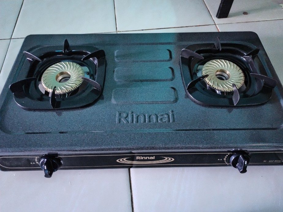 Kompor Gas Rinnai Ri 602bgx Ri 602 Bgx Kompor Gas 2 Tungku