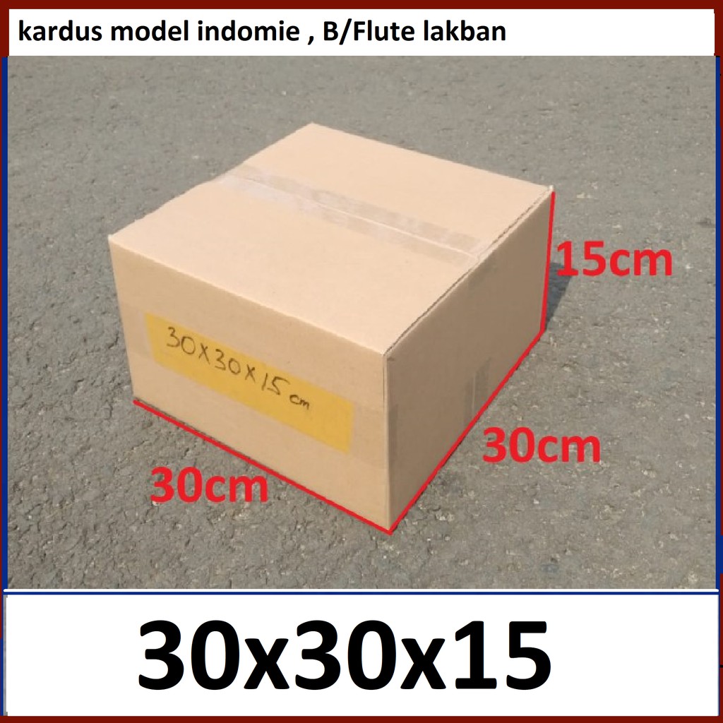

Kardus 30x30x15 cm IND