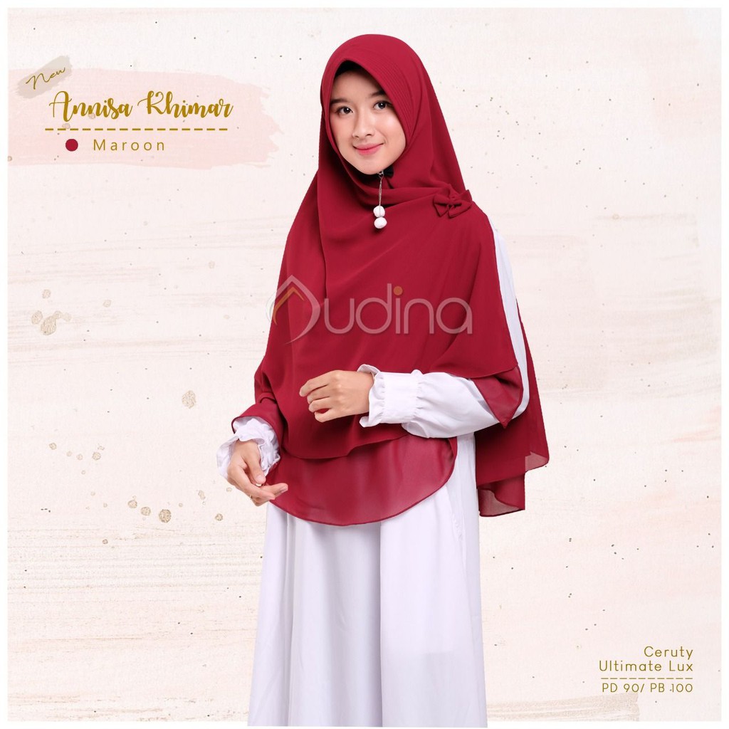 SALE PROMO HIJAB INSTANT / KHIMAR SYARI NEW ANNISA - Original Audina