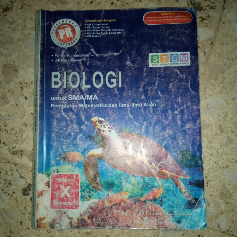 (BEKAS) BUKU LKS PR INTAN PARIWARA KELAS X KELAS 10 SEMESTER 1 BIOLOGI SEJARAH TAHUN 2019