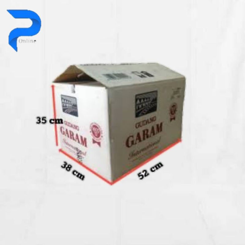 kardus packing besar || bekas gudang garam