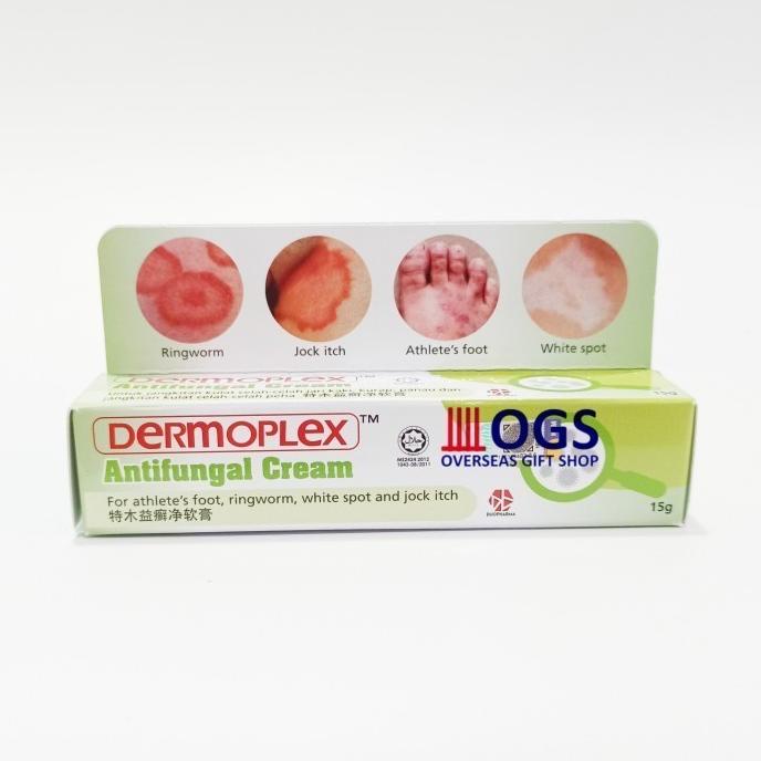 

Dermoplex Antifungal Cream 15 gr Salep Panu Kudis Kurap Kutu Air Eksim