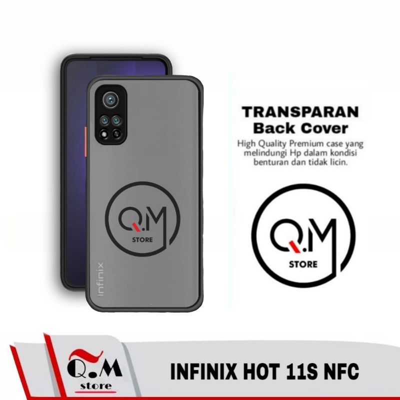 PROMO Case Infinix Note 11S NFC Softcase AERO ARMOR Pelindung Back Cover Bermotif Jens