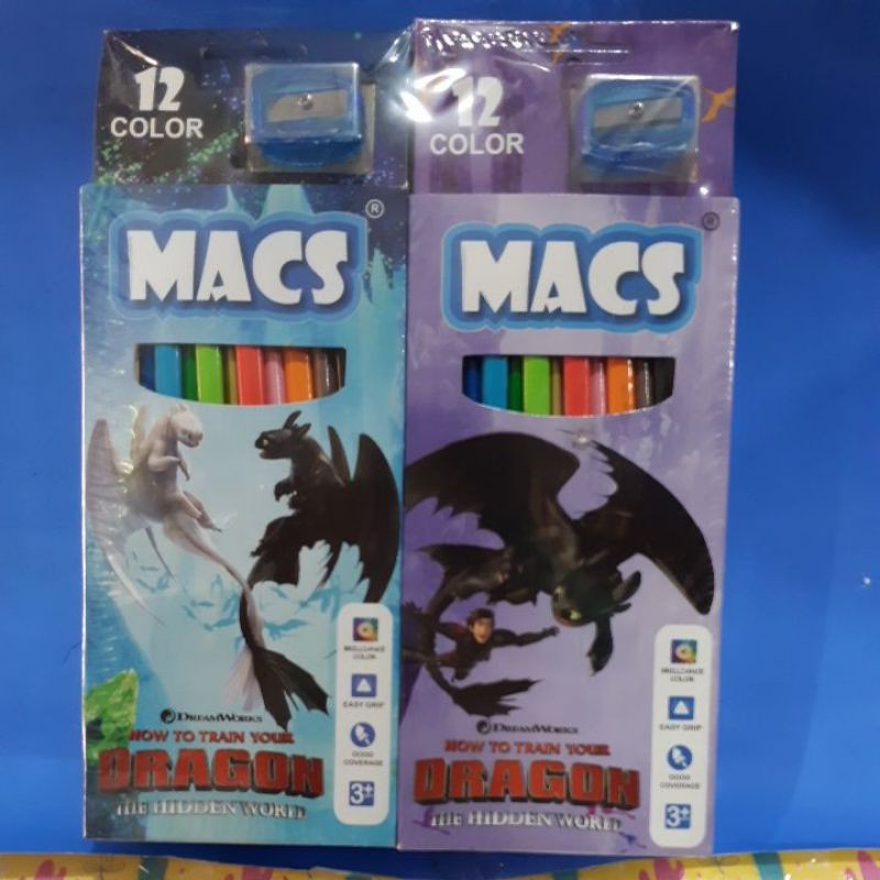 

Pensil warna MACS 12W