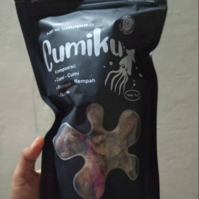 

CEMILAN KETO / SNACK KETOFY TANPA TEPUNG Keripik cumi Cumiku