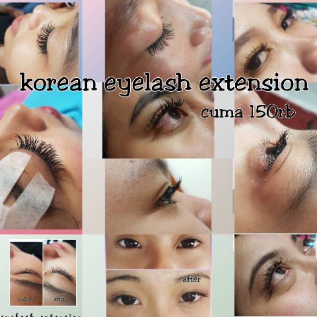 Korean Eyelash Extension Bandung / tanam bulu mata