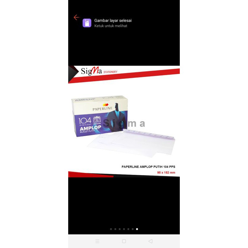 

AMPLOP PUTIH PAPERLINE NO 90 PACK Murah