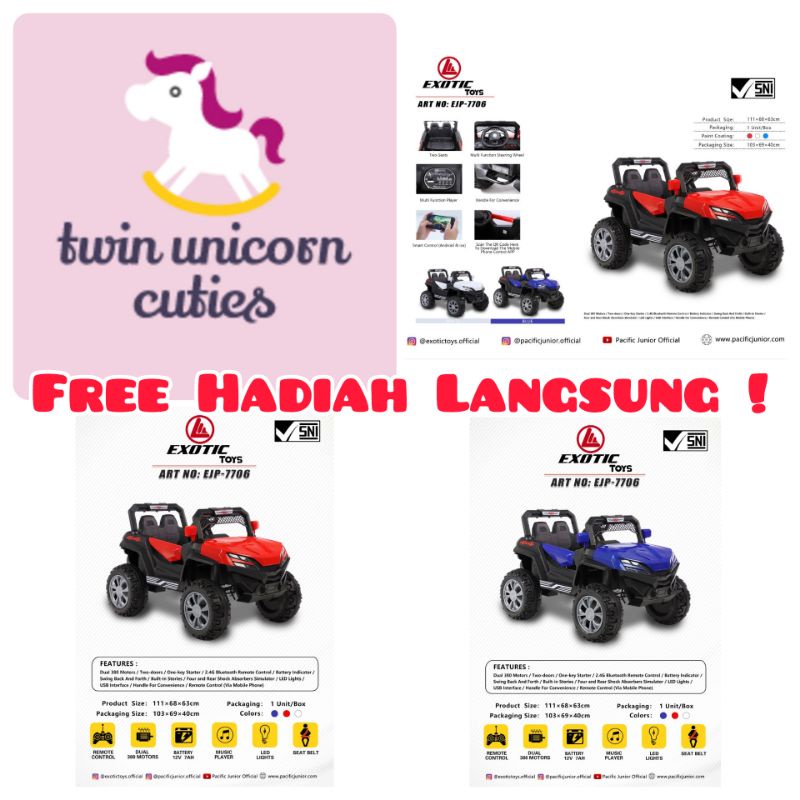 Mobil Aki Jeep Exotic 7706