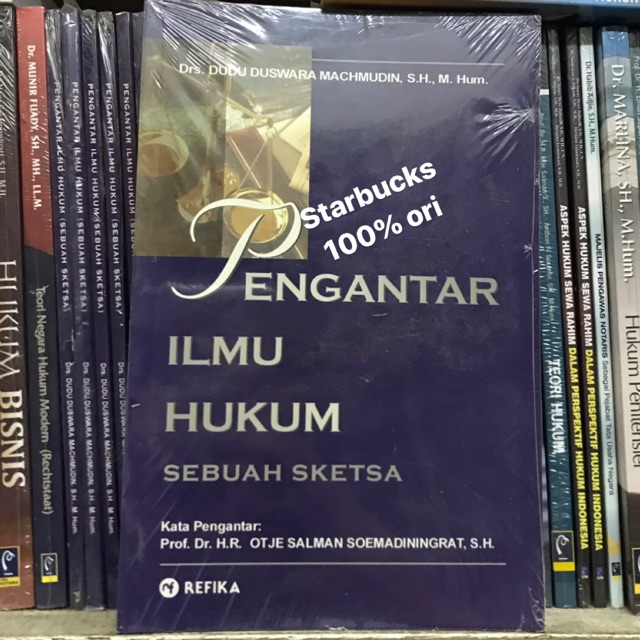 

Pengantar ilmu hukum sebuah sketsa