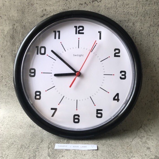 Jam Dinding Analog Twilight Informa