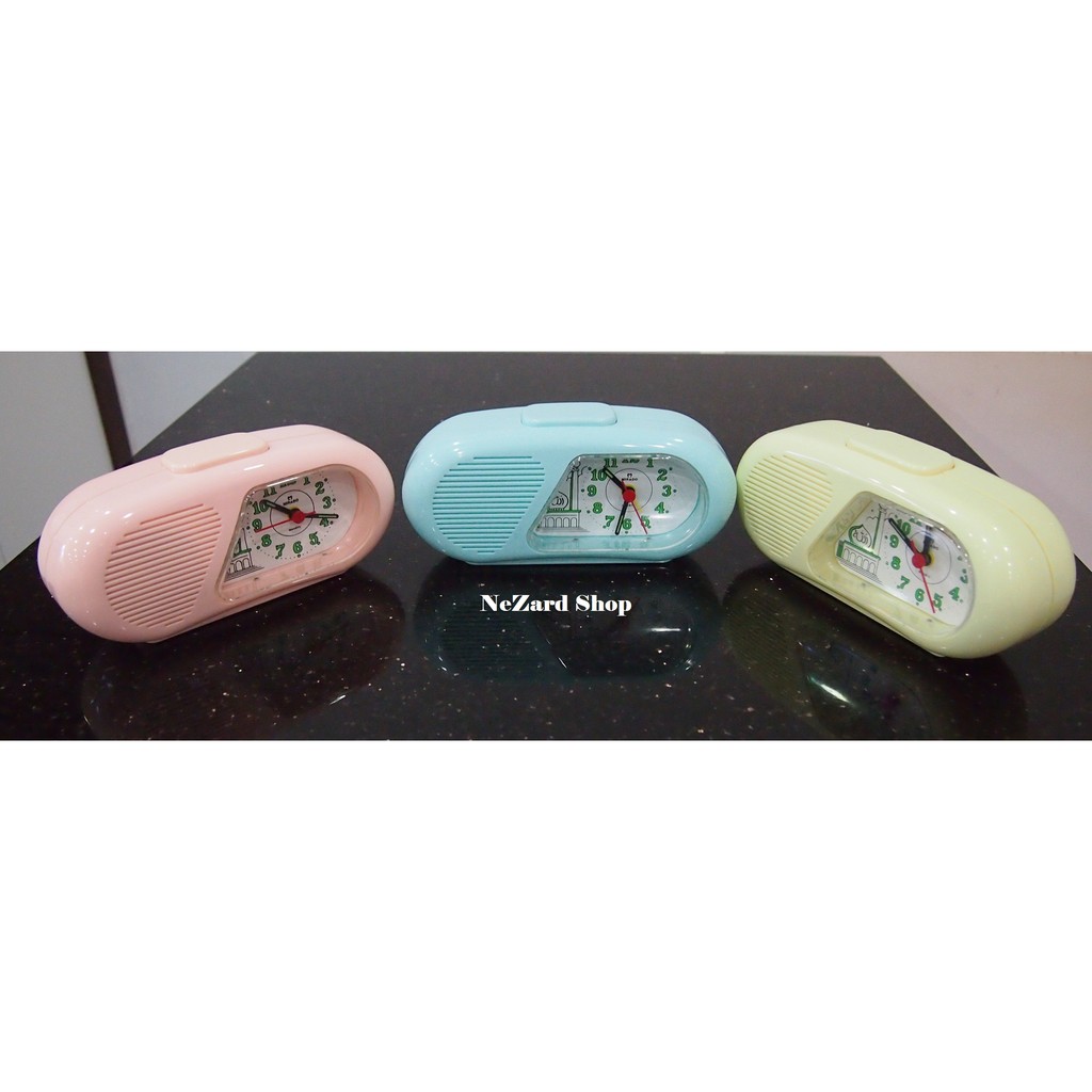 Jam Meja Alarm/Weker Mirado MVQ204 Bunyi Adzan Murah
