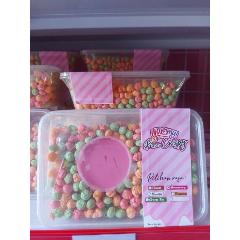 

YUMMY RICE CRISPY | KEMASAN BOX REGULER