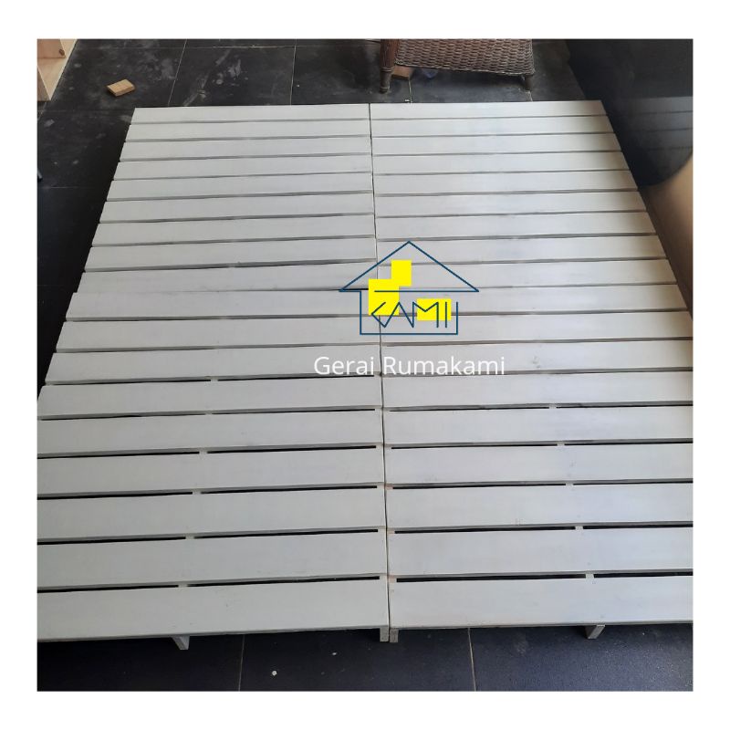 Palet Kayu Alas Tempat Tidur - Tatakan Dipan Kasur 160x200