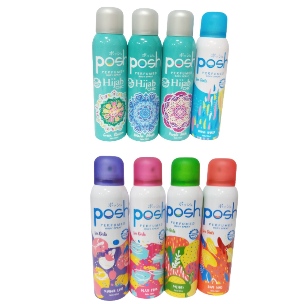 POSH PERFUMED BODY SPRAY FOR GIRLS 150ml/centraltrenggalek