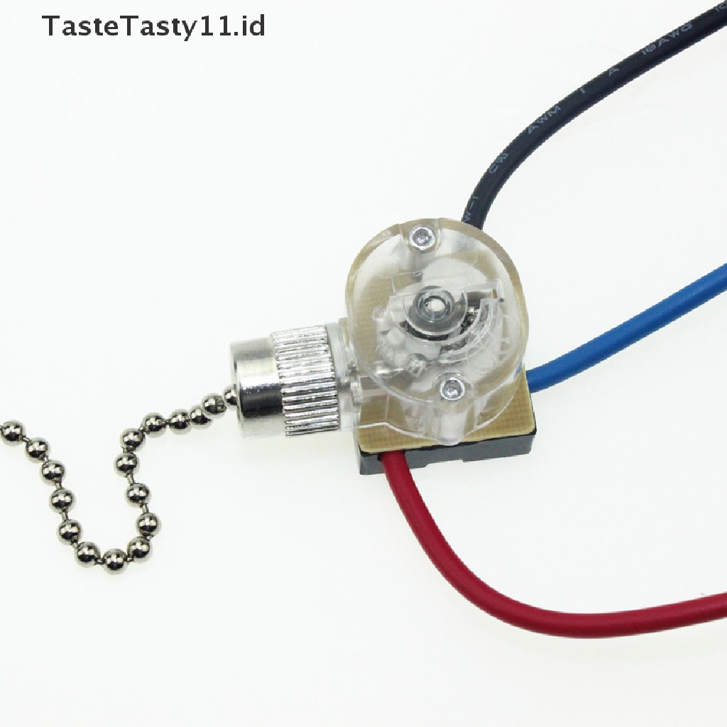 【TasteTasty】 Replacement 3Wire Beads Chain Wall Light Fan Ceiling Switch Pull Cord String .