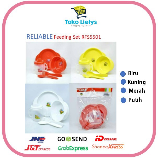 Reliable Feeding Set Perlengkapan Makan Bayi MPASI