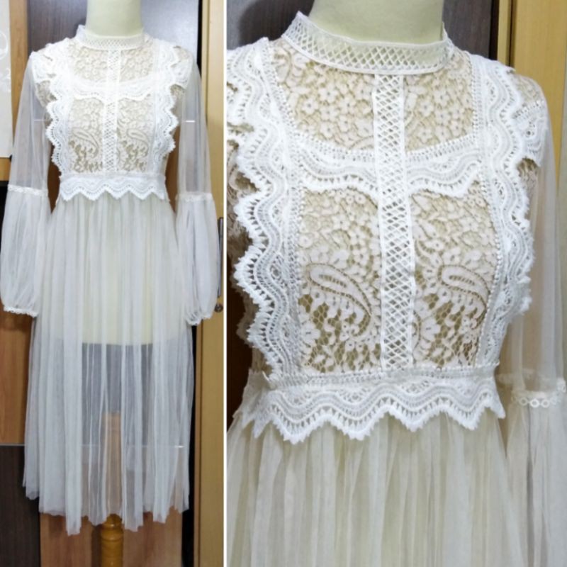 Outer Dress Tulle Cantik