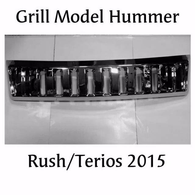 Grill rush terios 2015 Grill rush terios model hummer 2015 2017