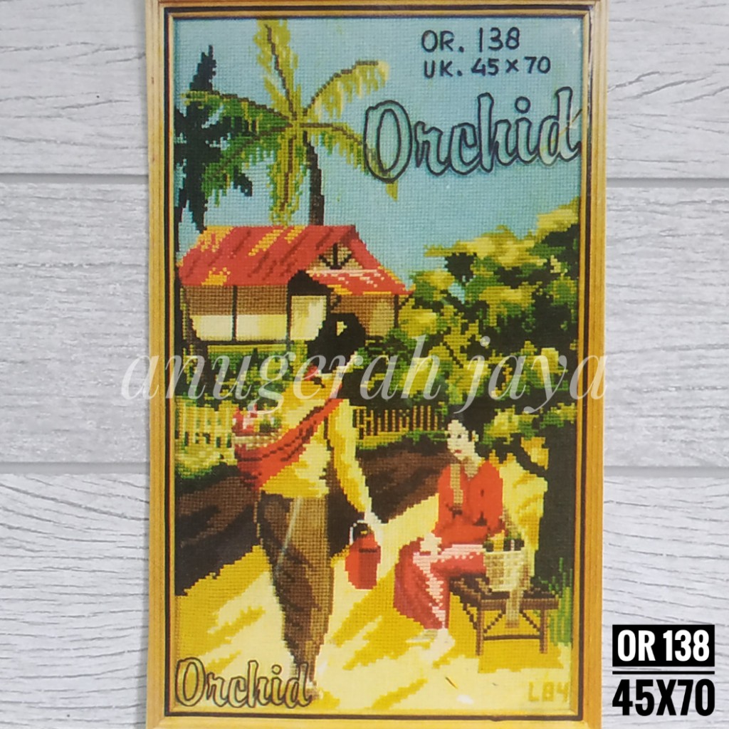 Paket Kristik Orchid Set 138