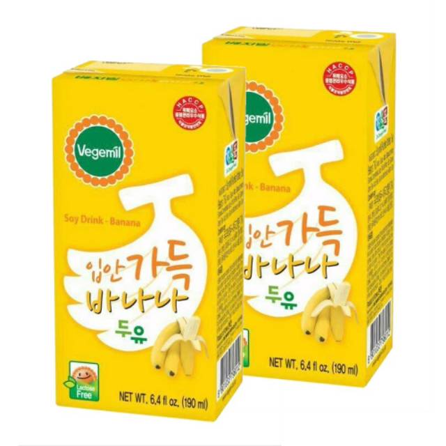 

Vegemil Banana Uyu 190ml