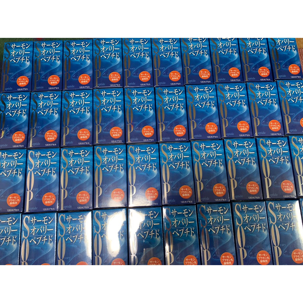 Suplemen Salmon Ovary Peptide (SOP) Original Jepang