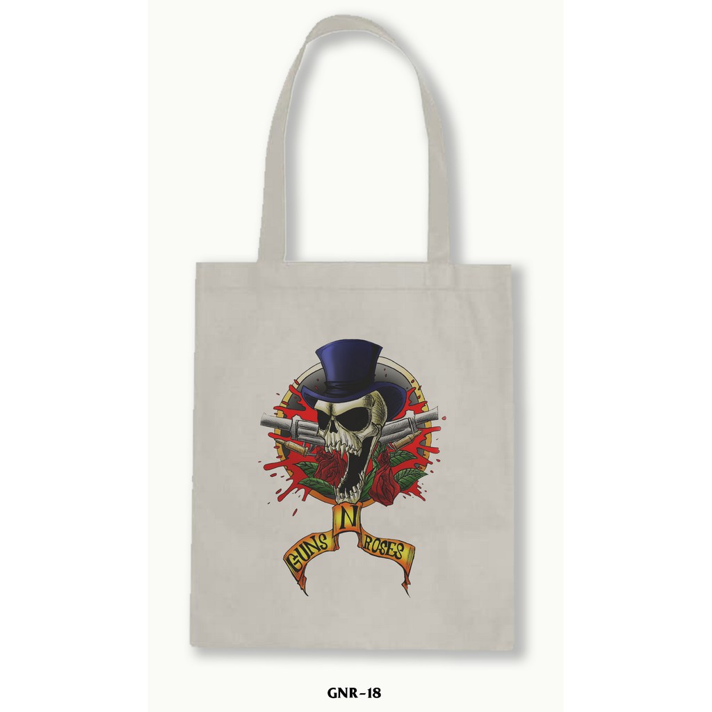 TOTE BAG BLACU 30X40 -Guns N' Roses 03