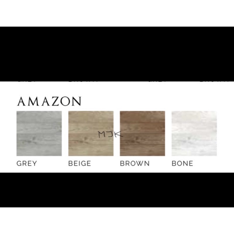 Keramik 40x40 Platinum serat kayu Amazon series kw1