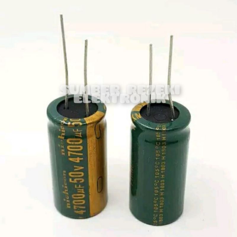 ELCO NICHICON 4700uf / 50v