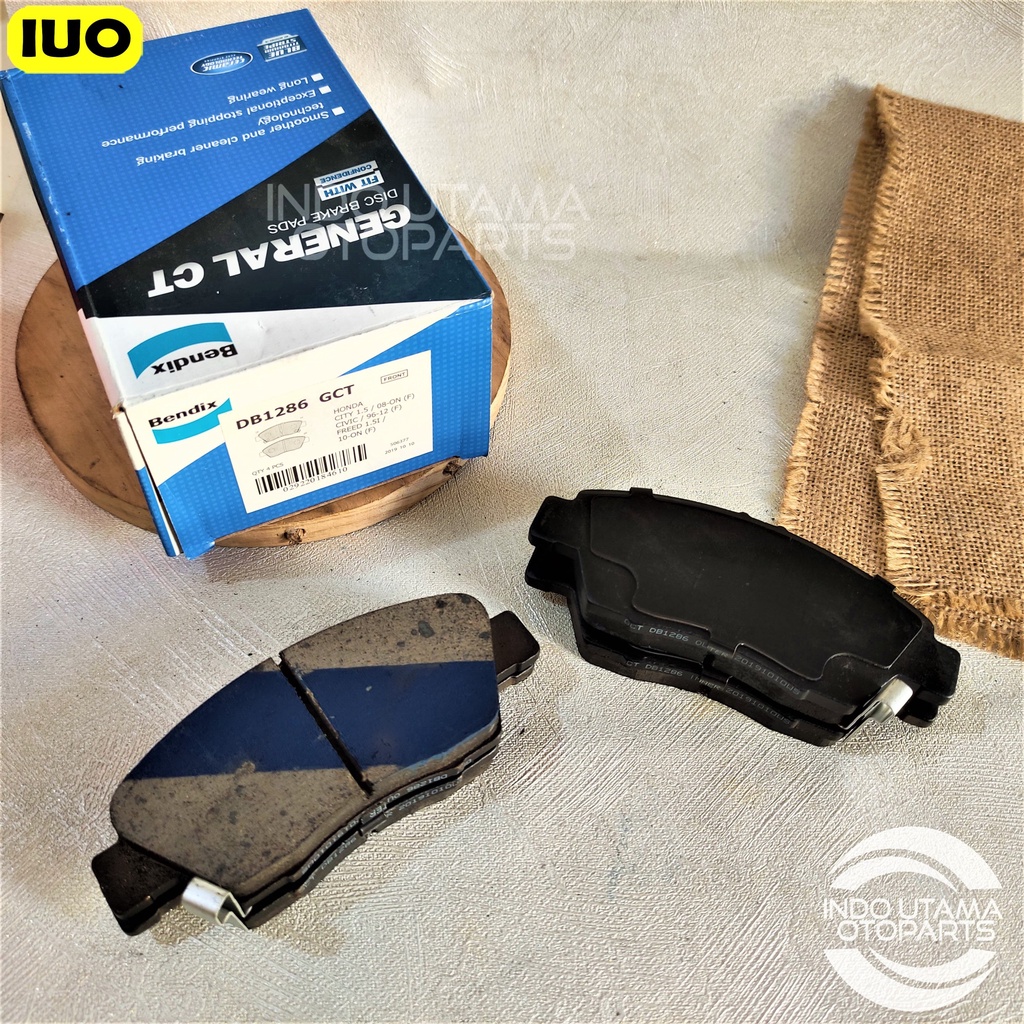 Kampas Rem Freed Civic Ferio Stream Brake Pad DB 1286 GCT