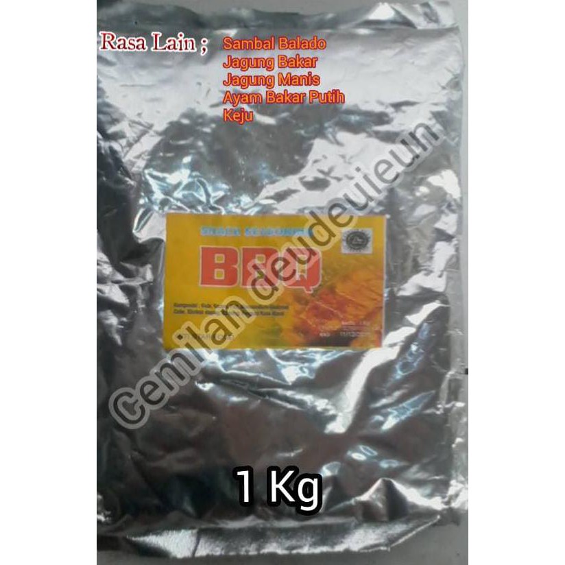 

BUMBU TABUR / SNACK SEASONING BBQ KEMASAN ALUMINIUM FOIL