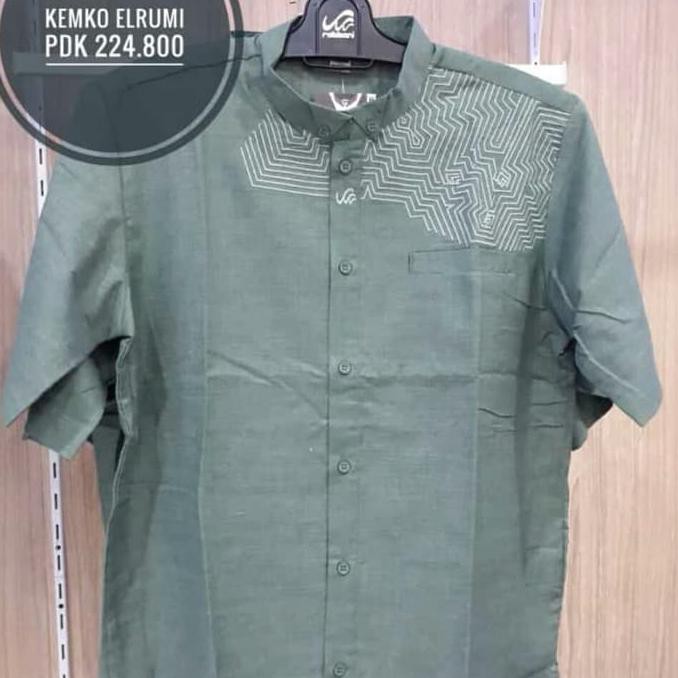 baju koko kemko elrumi pdk rabbani original terbaru