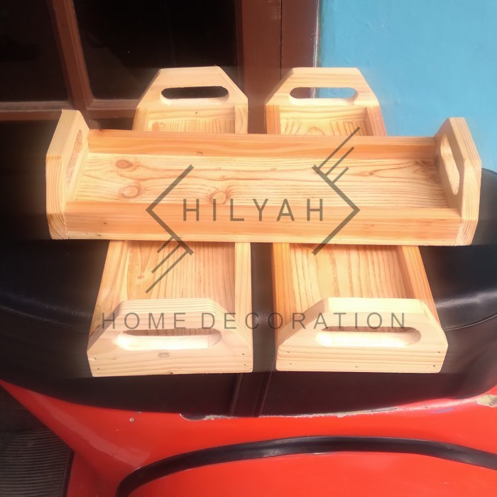 nampan kayu jati belanda