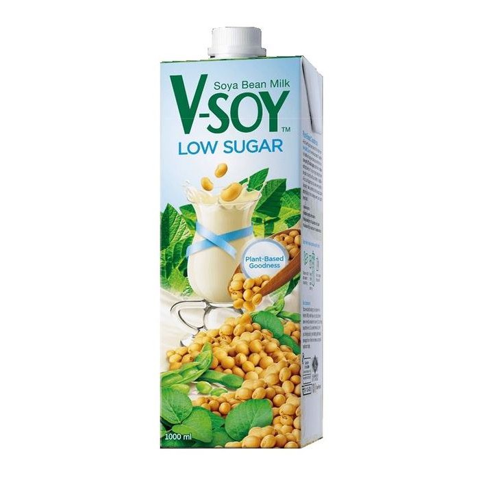 [HALAL] V-Soy Soya Bean Milk 1000ml (Vsoy Susu Kacang)