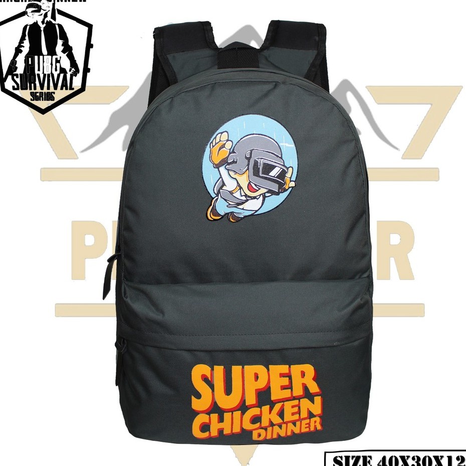 TAS KOLEKSI - PUBG BACKPACK LEVEL 3 RANSEL EDITION IMPORT MURAH PRIA WANITA PUNGGUNG