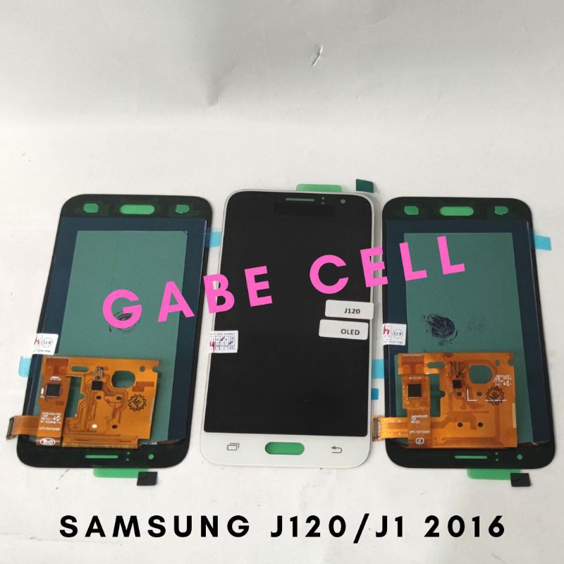 LCD SAMSUNG J120/J1 2016 FULLSET TOUCHSCREEN OLED